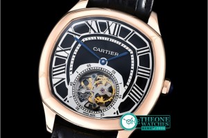 Cartier - Drive De Cartier Tourbillon RG/LE Black Tourbillon