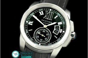 Cartier - Calibre de Cartier SS/LE Black Asian 2824 28800bph