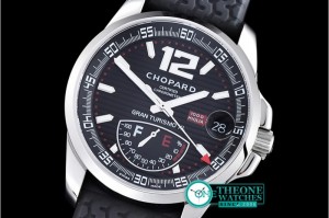 Chopard - Mille Miglia Gran Turismo XL SS/RU Blk/Blk A2824 Mod