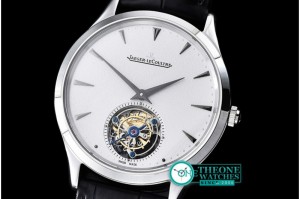 Jaeger LeCoultre - Master Ultra Thin Tourbillon SS/LE White