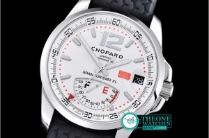 Chopard - Mille Miglia Gran Turismo XL SS/RU Wht/Wht A2824 Mod