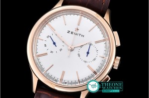 Zenith - El Primero Chronograph Classic RG/LE White A7750