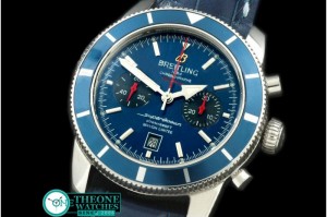 Breitling - Superocean 2010 Heritage Chrono SS/RU Blue A-7750