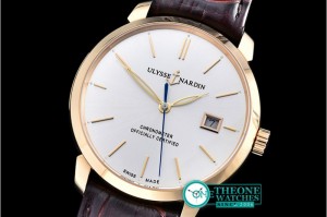 Ulysse Nardin - Le Locle 40mm RG/LE White Rose Asia 2892