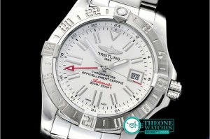 Breitling - Avenger II GMT A3239011 SS/SS White GF A2836