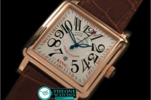 FRANCK MULLER - FM King Consquidator RG White Dial Blk Num LB - Asia