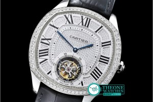 Cartier - Drive De Cartier Tourbillon SS/LE Diams Tourbillon