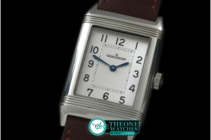Jaeger LeCoultre - Reverso Classique SS/LE White Num Jap Qtz