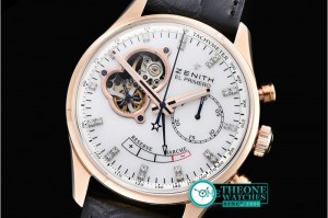 Zenith - El Primero Chronomaster RG/LE Wht MOP Venus 75 HW