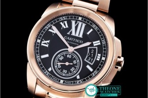 Cartier - Cartier De Calibre RG/RG Black JF Miyota 8205
