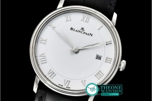 Blancpain - Villeret Ref.6651 SS/LE White/Roman ZF Miyota 9015 Mod