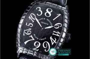 Franck Muller - FM Crazy Hours Jumbo Blk/Wht CER/LE Colors A2813