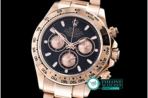 Rolex - Daytona RG/RG Black Stick BP Ult A-7750 Mod 4130