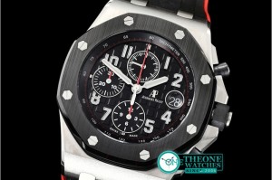 Audemars Piguet - AP ROO 2018 "Dark Knight" SS/RU Black JF V2 A3126 Mod