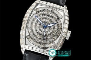 Franck Muller  - Casablanca Mens Diams Baug. SS/LE Diam Asia 2824