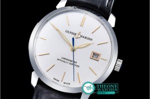 Ulysse Nardin - Le Locle 40mm SS/LE White/Gold Asia 2892