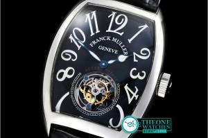 Franck Mulle - Aeternitas Tourbillon SS/LE Blk/Large Flying Tourbillon