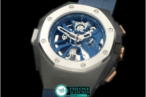 Audemars Piguet - Royal Oak Concept Laptimer PVD/RU Blue Jap OS20