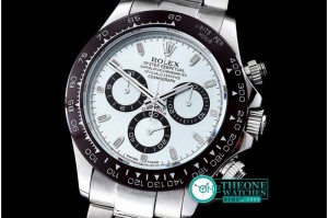 Rolex - Daytona SS/SS Ice Blue Cer BP Ult A-7750 Mod 4130