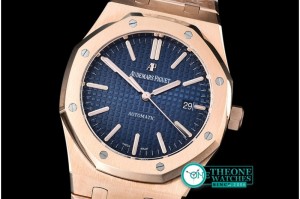 Audemars Piguet - Royal Oak 15400 RG/RG JF Blue AP 3120