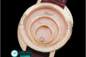 Chopard - Happy Spirit RG/Diam/LE MOP Pink Swiss Quartz