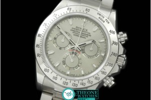 Rolex - Daytona 116506 SS/SS Grey Stk A-7750 Sec@6