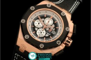 AUDEMARS PIGUET - Ruben Baracello Limited ED RG/LE Blk/Wht Jap Qtz