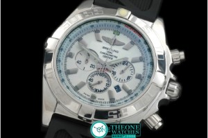 Breitling - Chronomat B01 SS/RU White Stick Jap OS20 Qtz