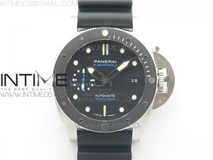 PAM683 Luminor Submersible VSF 1:1 Best Edition on Black Rubber Strap P.9010 Clone