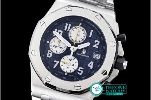 Audemars Piguet - Royal Oak Offshore SS/SS Blue/Wht VK Qtz