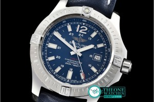 Breitling - Colt 44mm Automatic SS/LE Blue GF Asia 2824