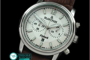 Blancpain - Lemans Flyback Chrono SS/LE White Jap OS20 Quartz