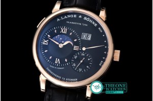 A. Lange & Sohne - Grand Lange 1 MoonPhase RG/LE Black Asia 2813 21J