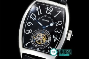 Franck Mulle - Aeternitas Tourbillon SS/LE Blk/Small Flying Tourbillon