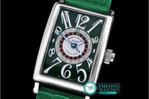 Franck Muller - Long Island Vegas SS/LE Green Asia 2813