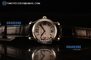 Chopard Happy Sport II 1:1 Original Steel Watch - 278559-3001